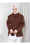Linen Fabric Stand Collar Double Breasted Women's Trench Coat - 5