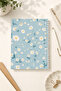 Patterned A5 Spiral Colorful Notebook 45 Sheets 90 Pages 300 Gr Cover Pytkdftr003 - 2