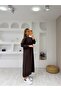 Modal Textured Long Sleeve Dress - 3