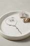 Brass Silver Color Zircon Stone Manifest Model Women's Necklace