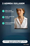 Zircon Stone Drop Model Brass Women's Necklace, Silver Color Jewelry with 45 cm Chain Bx-313632 - 5