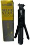 Selfie Stick Tripod with Wireless Remote & Fill Light Detachable Bluetooth Remote, Built-in Fill Light, Extendable Stand, 32.8ft Remote Range, Foldable Tripod Base - 2