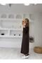 Modal Textured Long Sleeve Dress - 2