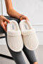 Women's Plush House Slippers Closed Toe Open Heel Warm Soft Sole Winter Slippers Stc1343 - 5