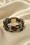 Brown Leopard Magnetic Bracelet - 3