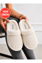Women's Plush House Slippers Closed Toe Open Heel Warm Soft Sole Winter Slippers Stc1343