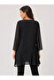 Stylish Black Women's Tunic Blouse - 2