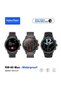 RW-60 Max Smartwatch for Men, AMOLED Display, LED Torch Light, Bluetooth Calling, Fitness Tracker, Heart Rate Monitor, Waterproof Design, Long Battery Life, 3 Strap Set – Black - 4