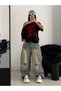 Women's Cowboy Printed Oversize Boat Neck T-Shirt
