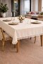 Şantuk Tablecloth 160X220 cm |   Elegant Texture, Stylish Design |   Daily & Dowry Use