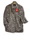 Plus Size Leopard Fur Coat - 2