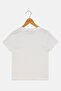 Kids Boy Brand Logo Short Sleeve T-Shirt, White - 3