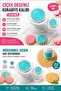 Cookie Mold with Floral Pattern Printed 2-Piece Set Pastry Sugar Dough Cookie Shaper 2 Sizes Pastry Cookie Making Material - 3