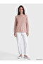 Esvab • Modern & Distinctive Zero Roba Collar Zigzag Embroidered Women's Knitwear Sweater - 2
