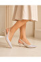 Satin Stone Pointed Toe Women's Thin Heeled Evening Dress Shoes - 2