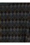 Crew Neck Argyle Patterned Men's Knitwear Sweater - 7