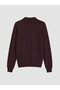 Polo Collar Women's Knitwear Sweater - 6