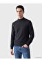 Esvab • Modern & Distinctive Half Fisherman Roba Collar Men's Knitwear Sweater