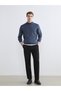 Half Turtleneck Men's Knitwear Sweater - 2
