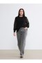 Crew Neck Lace Detailed Women's Knitwear Sweater - 6