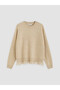 Crew Neck Lace Detailed Women's Knitwear Sweater - 5