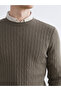 Timeless Clothing & Timeless Choices Zero Roba Collar Men's Knitwear Sweater - 3