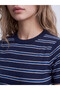 Sparkling Choices from Shining Store Zero Roba Collar Striped Women's Knitwear Sweater - 2