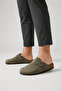 Boston Unisex Cork Sole Slippers - Khaki - 4
