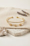 Star Model Zircon Stone Gold Color Women's Bracelet -