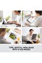 Combo Touch/Keyboard case for iPad (7th generation) Backlit keys, iOS Shortcut Keys - GRAPHITE - ARA - 3