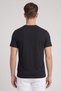 Men Crew Neck Short Sleeve Graphic Print T-Shirt, Black - 4