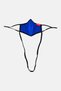 Men Brand Logo Face Mask, Blue
