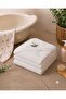 100% Cotton Embroidered Swaddle Baby Bath Towel with Hood - 3