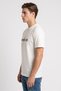 Men Crew Neck Short Sleeve Graphic Print T-Shirt, White - 3