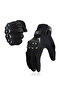 Motorcycle Gloves with Protection En-13594 Certified Regulatory Compliance Best Quality - 7
