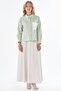Garnili Cotton Blouse Green - 3