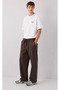 M0010616 Logo Printed Men's Sweatpants Brown