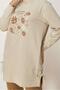 Flower-Patterned Tracksuit Tunic 46537 - 3