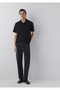 M0010601 Spandex Jogger Outdoor Pants Men's Trousers Black - 2