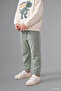 Dinosaur Printed Ecru Baby Boy Top and Bottom Set H8482A5/Er118 - 4