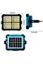 Multifunctional Rechargeable LED Work Light with Solar Charging, 4 Brightness Modes & Large Battery - 7