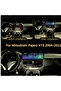 شاشة أندرويد 12.3 بوصة لميتسوبيشي باجيرو V73 موديل 2004-2011، 4 جيجابايت رام، 64 جيجابايت روم، كار بلاي لاسلكي، أندرويد أوتو، كاميرا خلفية مدمجة AHD. - 4