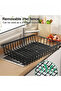 Kitchen Storage Rack Adjustable Multi-Tier with Wheels, 5 Tier Kitchen Organizer Mobile Shelving Unit, Rolling Utility Slide Out Organizer with 2 Shelf and 3 Storage Basket - 6