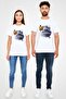 Basketball Worn Bounce Effect Printed T-Shirt - 4