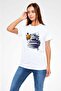 Basketball Worn Bounce Effect Printed T-Shirt - 3