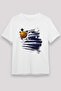 Basketball Worn Bounce Effect Printed T-Shirt