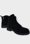 Thermo Sole Zippered Lace-Up Women's Boots Black - 2