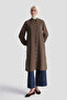 Modal blend long tunic brown - 2