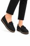 Women's Orthopedic Bowknot Lightweight Mother's Special Size Casual Shoes (Size 40-41-42) Black - 3