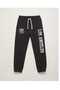 Boy's Pocket Detailed, Printed, and Embroidered Jogger Sweatpants